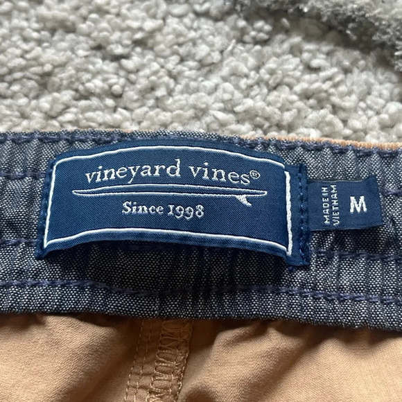 Vineyard Vines pull on corduroy Jetty lightweight pull on tan brown men’s medium - Picture 3 of 8